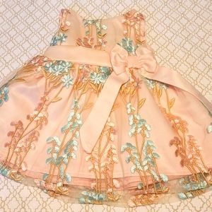 Rare Editions - Baby Girls 6-9 Months Dress